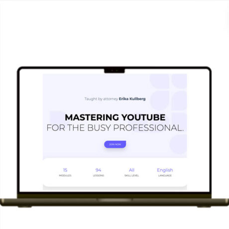 Erika Kullberg – Mastering YouTube for the Busy Professional