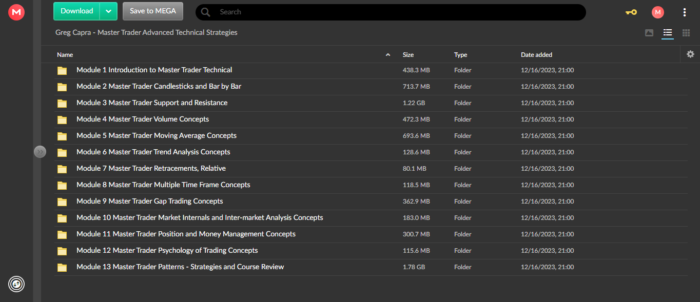 Greg Capra – Master Trader Advanced Technical Strategies